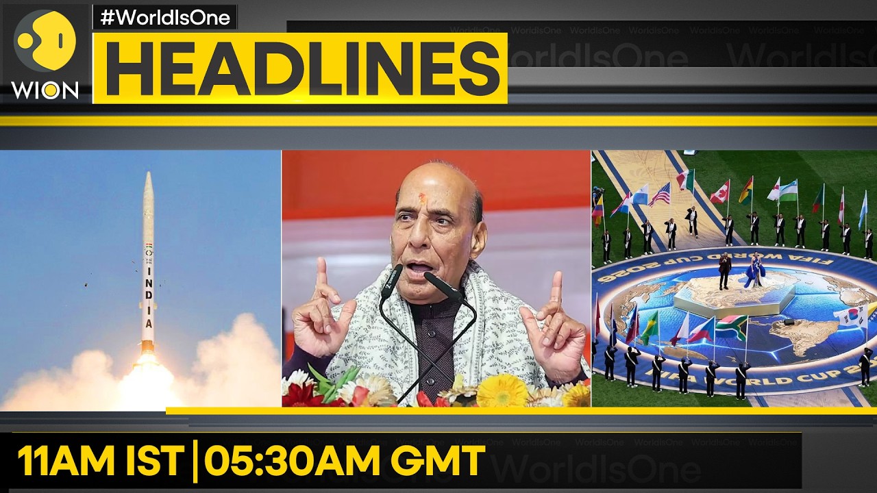 Araghchi: Uranium To Be Diluted in Iran | Rajnath Singh Praises DRDO Missile Tests | WION Headlines