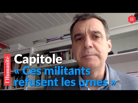 Prise du Capitole aux USA: "On s'y attendait" livre le spécialiste Romain Huret