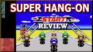 Super Hang-On - on the SEGA Genesis / Mega Drive - with Commentary !!