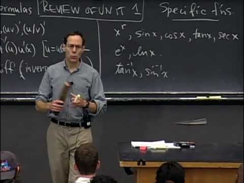 Hyperbolic Functions (cont.) and Exam 1 Review