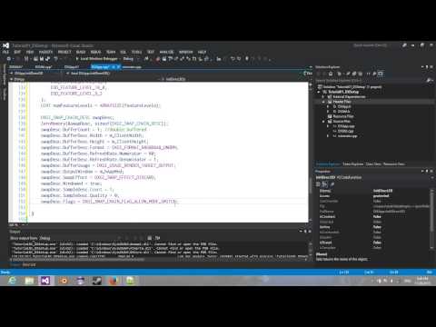 DirectX 11 Tutorial 01: DirectX Setup