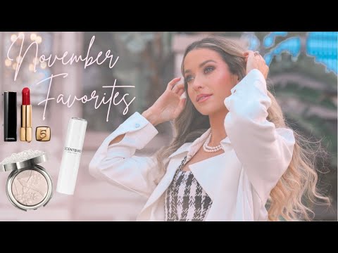MY NOVEMBER BEAUTY FAVORITES & GIVEAWAY!