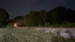 Loaded Rock B442 Speeds Past Centralia, VA After Sunset | 09/14/24
