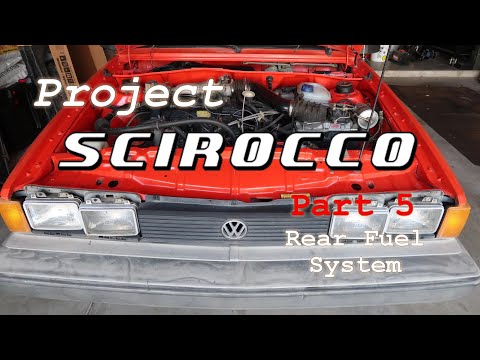 1985 VW Scirocco Mk2 | Part 5 - How to Install the Fuel Delivery System (Tanks, Accumulator, Pumps)