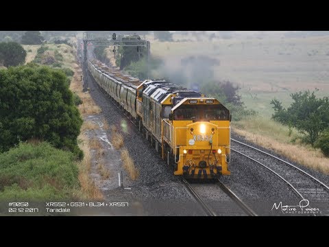 2017 12 02 - Pacific National loaded grain train - #0049 & #9050 - XR552 + G531 + BL34 + XR557