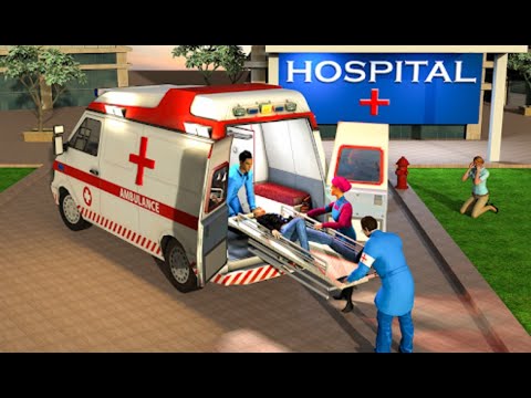 Rooftop First Aid VAN Truck #2 Glitch - Ambulance Driving Simulator Android/IOS  Gameplay