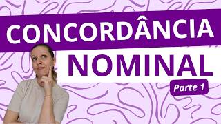 CONCORDÂNCIA DO SUBSTANTIVO COM O ADJETIVO