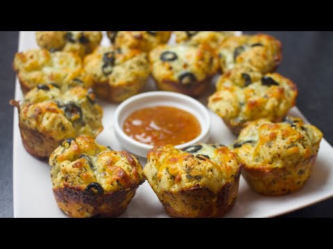 Pizza Bites | No Yeast Pizza Recipe | Two Ingredients Pizza Bites Recipe | Pizza recipe | Mini Pizza