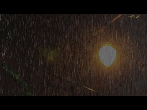 Schlafen sie sofort mit regen & Gewittergeräusche auf enier kleinen gasse nachts - Natugreräusche