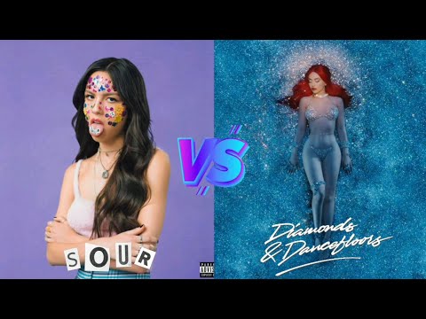 Sour (Olivia Rodrigo) vs Diamonds & Dancefloors (Ava Max) - Album Battle