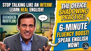 Speak English Like Michael Scott! ☕️ | The Office Shadowing Practice