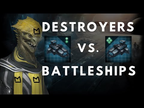 Stellaris Destroyers vs Battleships - Is Destroyer Spamming More Effective?
