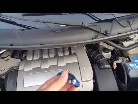 Renault Avantime 3.0 V6 L7X praca silnika engine running