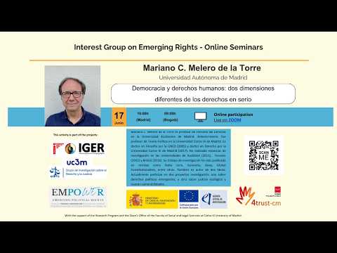 Mariano C. Melero de la Torre - Democracia y derechos humanos