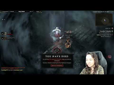 Diablo IV Replay: Arc Lash Sorc to 100 and Beyond 7/17/23 [1/2]