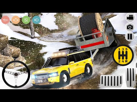 Android Offroad SUV Driving simulator gameplay / Offroad SUV Driving Evolution Adventure game
