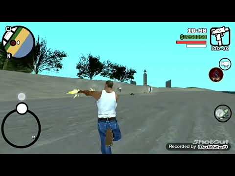 Cj Va a la playa Más humilde || Primer video de gta san Andreas