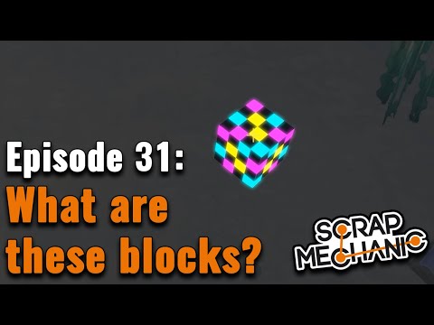 Scrap Mechanic: Survival Episode 31 - "Making a Glow Bug Farm and finding a strange block"