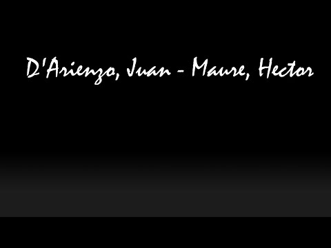 Tango Tanda / D'Arienzo, Juan - Maure, Hector