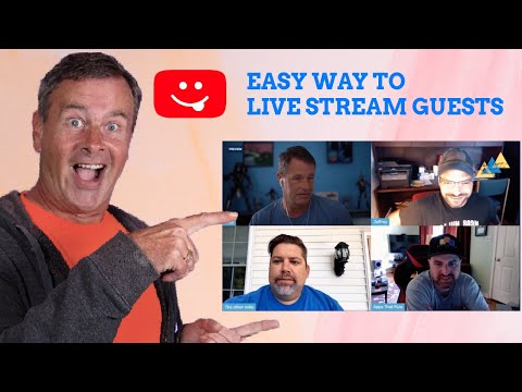 YouTube Live Stream With Guests - The EASY WAY!