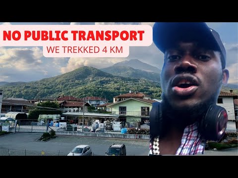 No Public Transport From Cuorgné to Borgiallo, Piedmonte, Italy - International Workers' Day