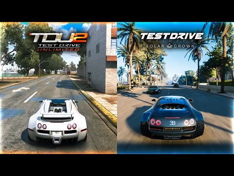 TDU 2 vs TDU Solar Crown / Ibiza Comparison /