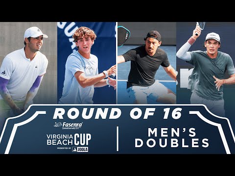 Johns/Tardio v Arnold/Hovenier at the Fasenra Virginia Beach Cup presented by Joola