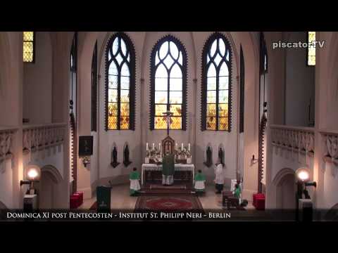 Dominica XI post Pentecosten 12 Sanctus - Traditional Latin Mass
