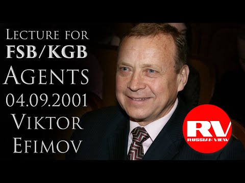 Lecture for FSB: Development of World-Understanding and the Culture of Thinking | Viktor Efimov