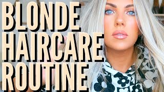 My BLONDE Haircare Routine/Favorites