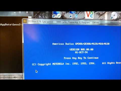 Программирование GM300 в Windows 7