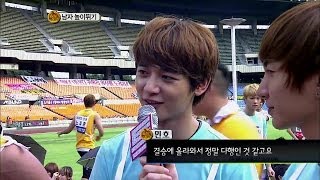 【TVPP】Minho(SHINee) - M High Jump Final, 민호(샤이니) - 남자 높이뛰기 금메달 @ 2011 Idol Star Championships