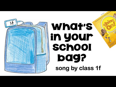 Whats in your school 🎒? song by class1f ed.2023