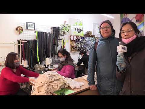 PHẬT TỬ CHÙA PHỔ ĐÀ TẶNG KHẨU TRANG CHO TRUNG TÂM AWO TẠI BERLIN
