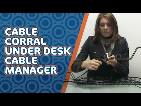 Cable Corral Under Desk Cable Manager