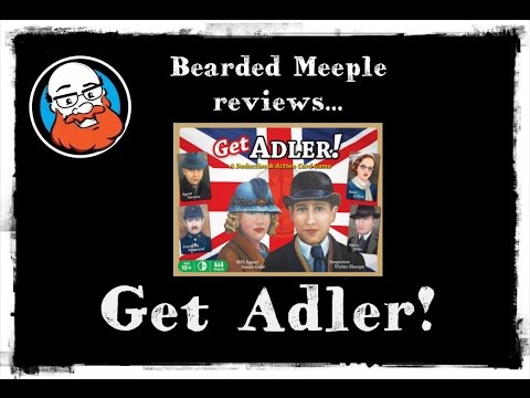 Bearded Meeple reviews : Get Adler!