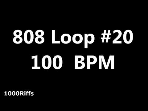808 Loop Beat # 20 : 100 BPM : Beats Per Minute