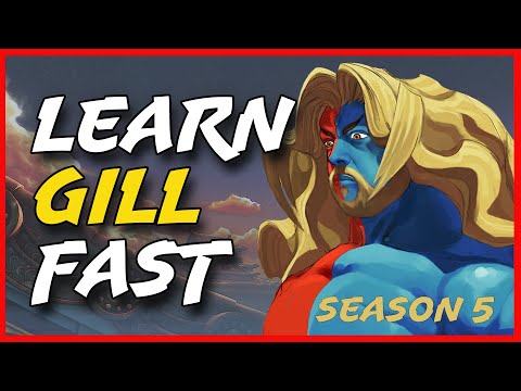 LEARN GILL in 2 MINUTES (Basic to Pro) | Gill Guide | Street Fighter V Season 5