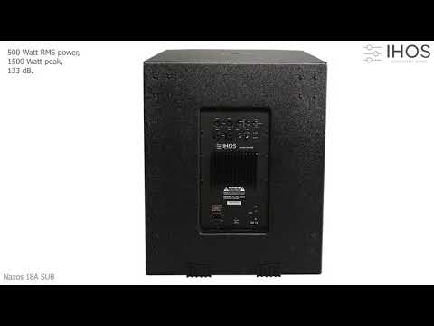 Subwoofer activ NAXOS 18A SUB