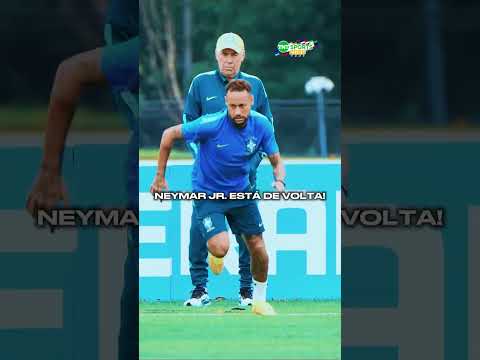 NEYDAY CONFIRMADO! ANCELOTTI CRAVOU A VOLTA DE NEYMAR! 🤩 #shorts