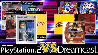 PS2 VS Dreamcast - Side-by-Side Dual #pcsx2 #redream #emulator