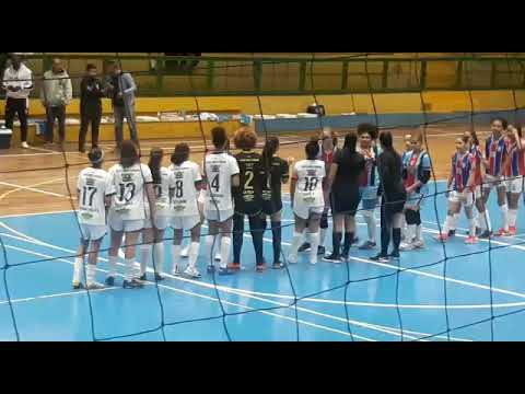 SUB 15 - Entrada das equipes - Santo André Futsal feminino