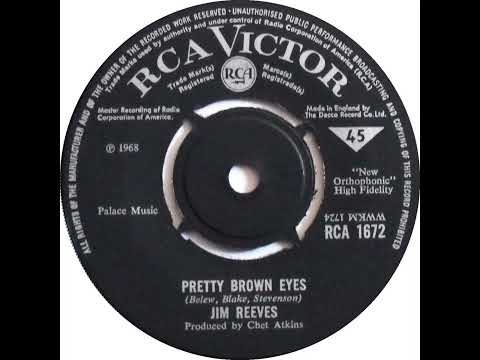 UK New Entry 1968 (71) Jim Reeves - Pretty Brown Eyes