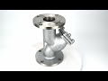 Overview Of Elephant FMY3231P F DN65 PN16 316 Stainless Steel Y Strainer
