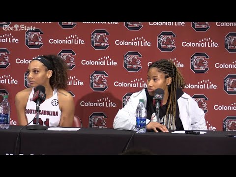 Mikiah Herbert Harrigan and Tyasha Harris talk victory over LSU