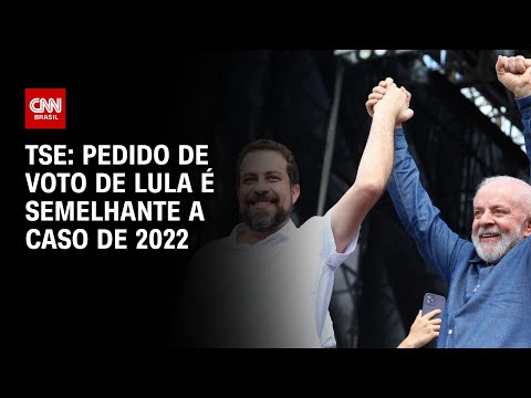 TSE: pedido de voto de Lula é semelhante a caso de 2022 | LIVE CNN