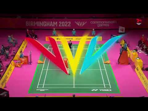 [Badminton Highlights]-Brian Yang (CAN) vs Toby Penty (ENG)-July 2022 Commonwealth Games Team Event
