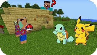 EL NOOB CAPTURA POKEMONES INCREIBLES!! MINECRAFT TROLL
