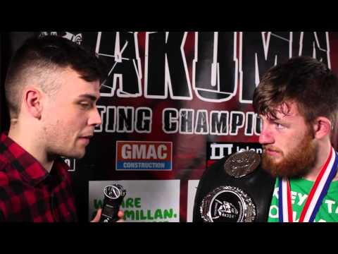 Fight Highlights and Interview with Keith McCabe at Akuma FC 6