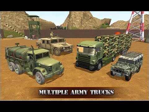 US OffRoad Army Truck Driver 2017 / Army Truck Driving Game / Android Gameplay Video